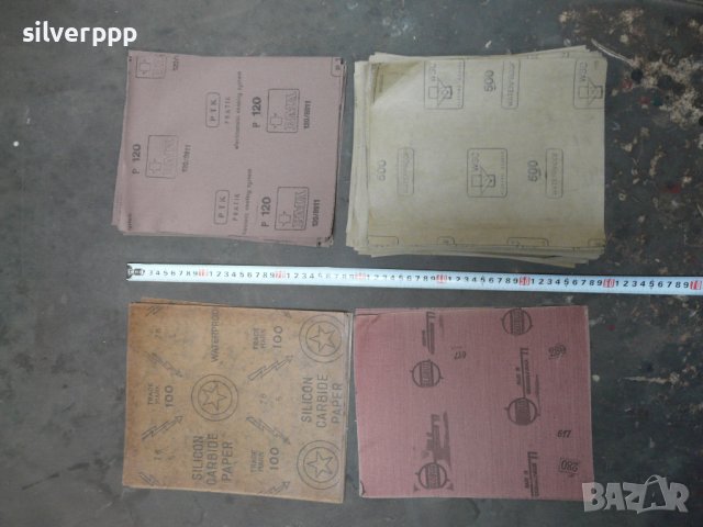  Листове водна шкурка - 85 броя , снимка 2 - Други инструменти - 37550917