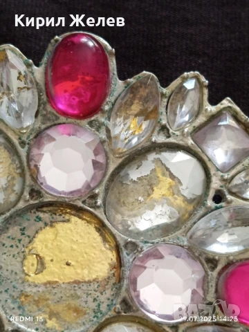 КАТАРАМА за КОЛАН с ЦВЕТНИ КАМЪНИ 38465, снимка 2 - Колани - 51179311