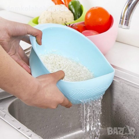 Пластмасова купа гевгир с цедка, снимка 3 - Други - 27815209