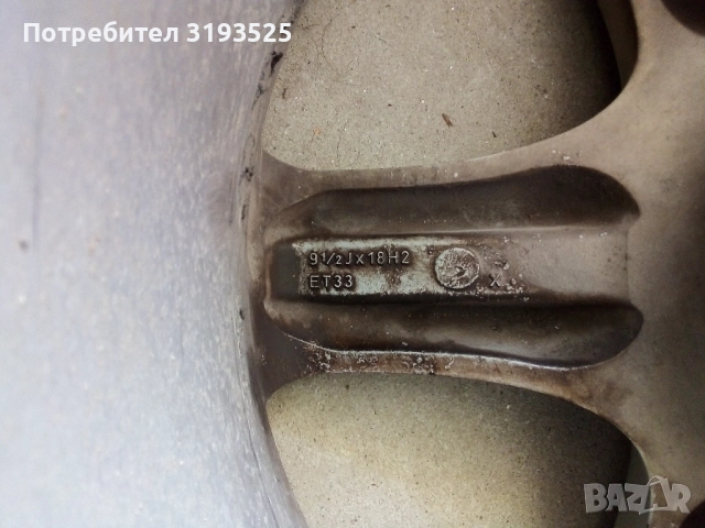 Алуминиеви джанти от МЕРЦЕДЕС 18 цола 5x112 - спорт пакет, снимка 6 - Гуми и джанти - 52639686