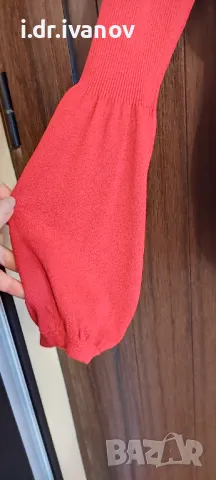 блуза плетиво с ефектни ръкави, снимка 3 - Блузи с дълъг ръкав и пуловери - 48931282