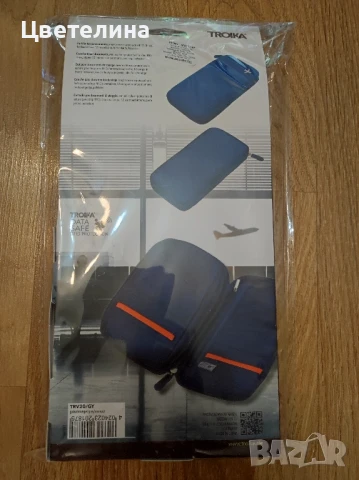 Калъф за документи Troika - Safe Flight 1, снимка 2 - Портфейли, портмонета - 51078302