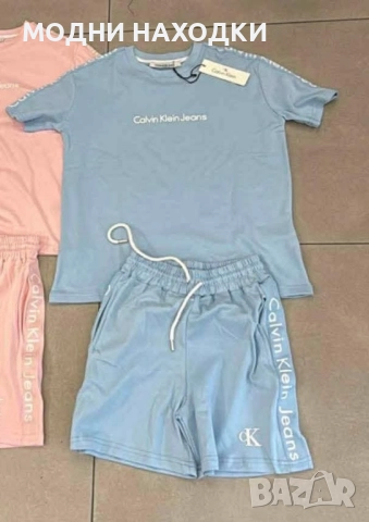 Kalvin Clein Jeans Дамски Летен Екип, снимка 4 - Комплекти - 51574902