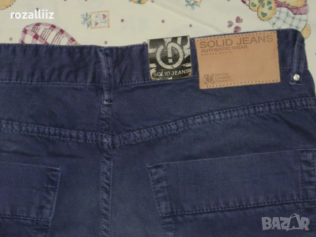 SOLID JEANS и GNIOUS нови къси дънки 34-36, снимка 5 - Къси панталони - 50633006