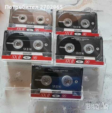 Аудио касети Maxell SXII 90мин.- хром 