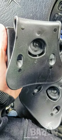 К-т Кобур и калъф за два пълнителя за Glock,може само кобур , снимка 6 - Оборудване и аксесоари за оръжия - 48842396