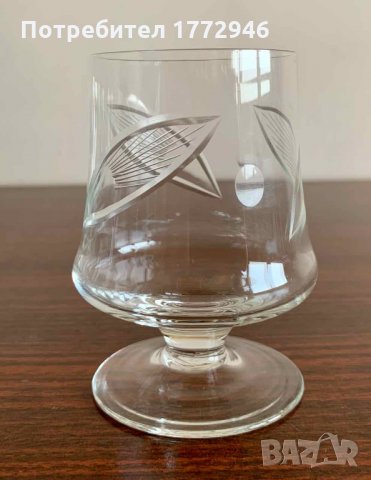 Кристални гравирани чаши за алкохол, снимка 2 - Чаши - 33388164