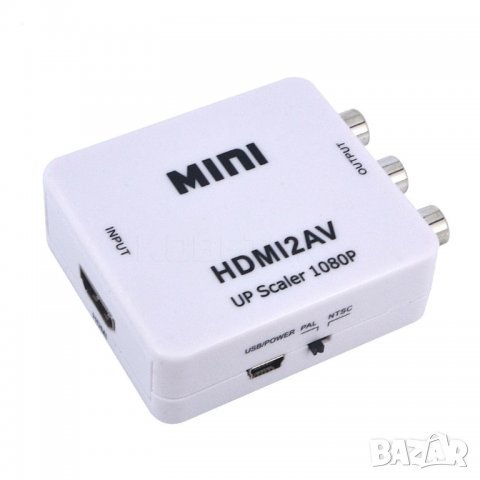 Аудио/Видео активен конвертор от HDMI към AV (CVBS) , снимка 7 - Кабели и адаптери - 26546612