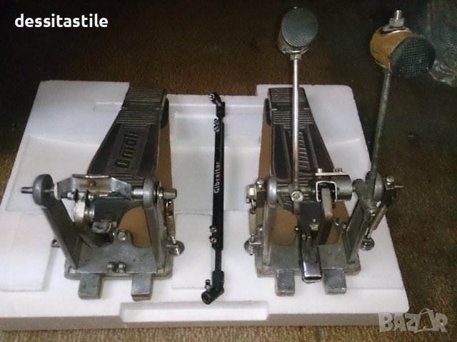 Двоен педал АМАТИ с кардан ГИБРАЛТАР и двоен педал - кардан IRON COBRA, снимка 6 - Ударни инструменти - 38935341