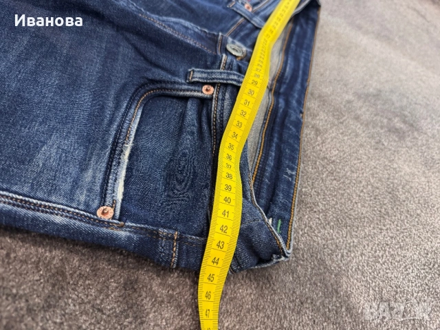 Мъжки тъмно сини дънки, снимка 2 - Дънки - 53062125