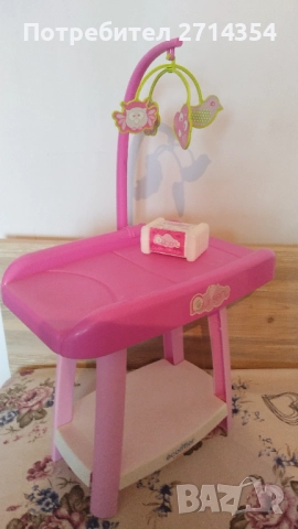 Детска маса за повиване на кукли , снимка 2 - Играчки за стая - 51984611
