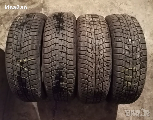 Продавам 4 броя Зимни гуми 195.65.15 на 1 сезон дот 2019 Gislavd 
