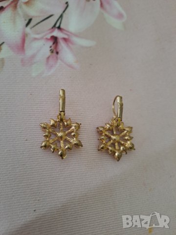 Обеци с камъчета, снимка 2 - Обеци - 43919437