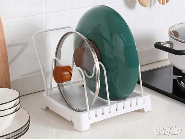 Практичен сушилник за съдове и капаци, снимка 4 - Съдове за готвене - 53379640