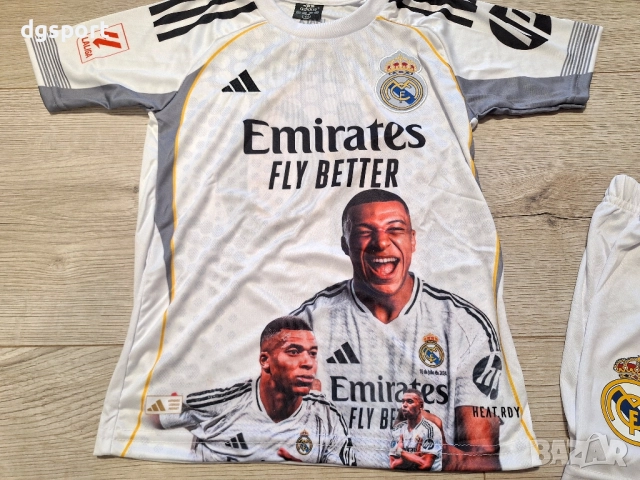 Футболна фланелка на Килиан Мбапе #РЕАЛ М #специално издание!, снимка 3 - Футбол - 52492343