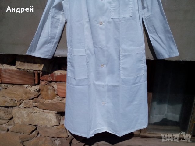 Стара Бяла работна престилка, снимка 3 - Други ценни предмети - 28351406