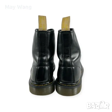 Унисекс високи обувк Dr. Martens Vegan 1460, 44 EU, Черен, Като нови, снимка 4 - Мъжки боти - 48029965