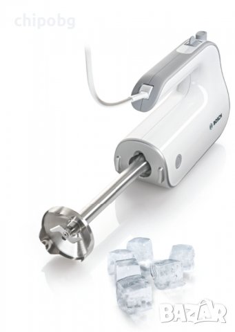 Миксер, Bosch MFQ4070, Hand mixer, Styline, 500 W, White, with innovative FineCreamer stirrers, Incl, снимка 5 - Миксери - 38425034