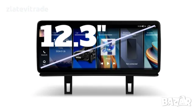 BMW 1 SERIES E81 E82 E87 E88 CCC 12.3" - андроид навигация, 2202+12