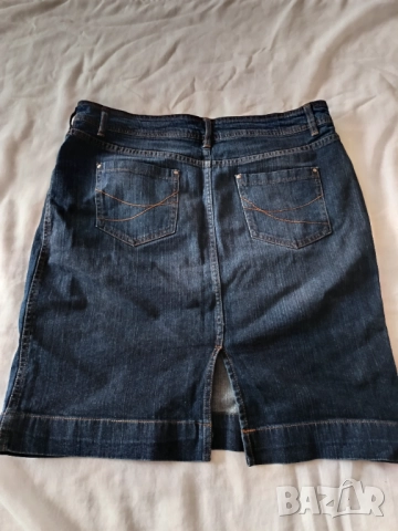 Права дънкова пола , снимка 4 - Поли - 51462326