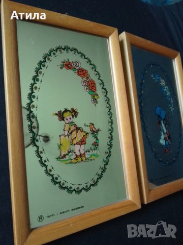 картина огледало 22/13 см