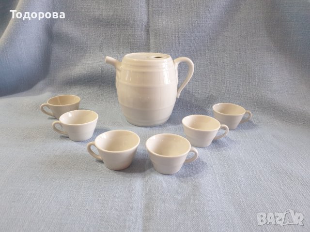 Порцеланов сервиз за греяна ракия 
