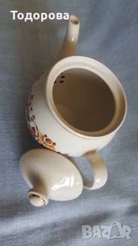 Порцеланов чайник, снимка 3 - Други - 33475209
