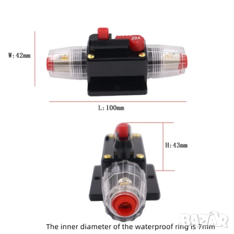Автоматичен предпазител за прав ток, снимка 7 - Друга електроника - 51243583