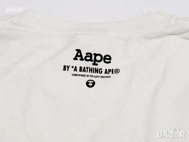 AAPE BAPE BATHING APE Оригинална Тениска Като Нова M-L, снимка 4 - Тениски - 47608576