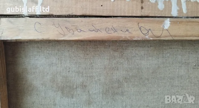 Картина, пейзаж, пасторал, худ. Данаил Цонев, 2006 г., снимка 4 - Картини - 47452976