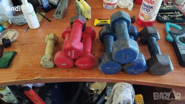 Гирички по 1кг, 2кг, 3кг - фитнес дъмбели