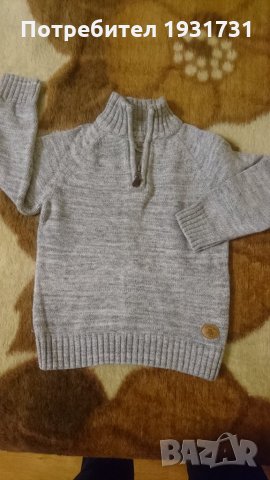 Зимен пуловер , снимка 1 - Детски пуловери и жилетки - 35013290