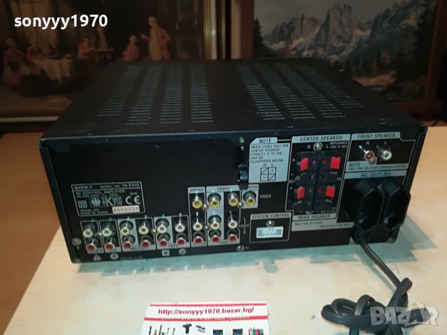 SONY TA-EX10 AMPLIFIER MADE IN JAPAN 0909221053, снимка 12 - Ресийвъри, усилватели, смесителни пултове - 37946924