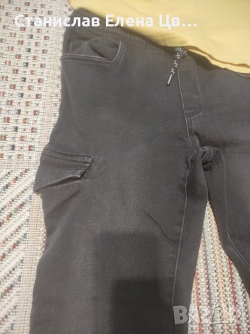 Мъжки дънки черни еластични с ластик , снимка 8 - Дънки - 43075183