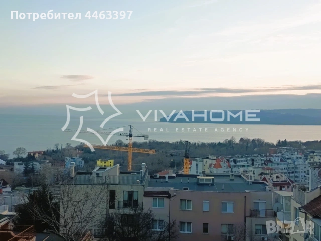 ТРИСТАЕН апартамент кв. БРИЗ