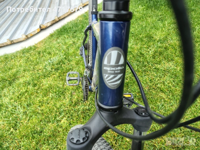 Продавам много запазен велосипед Аполо 27.5, снимка 7 - Велосипеди - 53208469