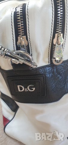 Пътна чанта Dolce & Gabbana естествена кожа, снимка 6 - Чанти - 44858405