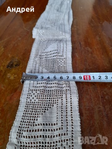 Стара дантела #8, снимка 4 - Антикварни и старинни предмети - 43170210