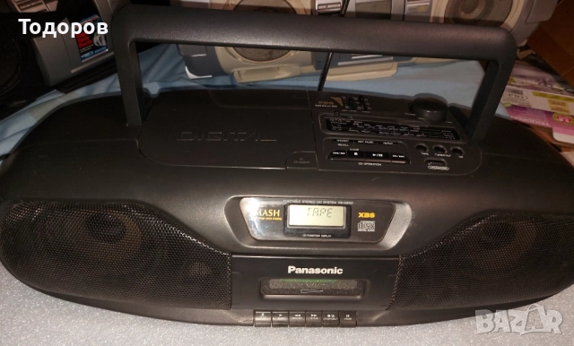 Panasonic RX-DS101 CD/Tape/FM Radio , снимка 12 - Радиокасетофони, транзистори - 52511967