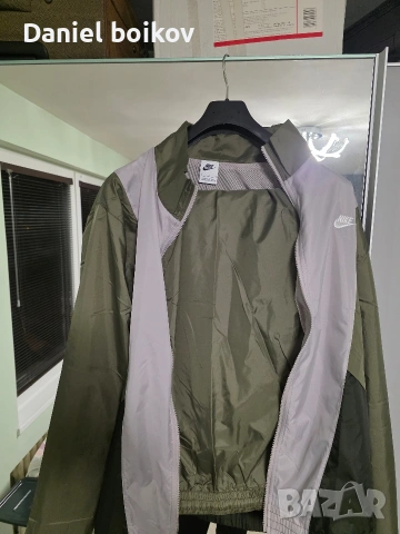 Nike Sportswear Облекло за бягане 'CLUB' в Маслина, снимка 5 - Спортни дрехи, екипи - 53344745