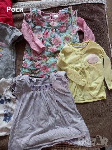Лот бебешки летни дрешки, бански, шапки, блузки,рокличка - 6-9 месеца, 74 размер , снимка 7 - Бебешки бански - 37417079