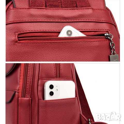 Дамска раница Weisen Blue, снимка 5 - Чанти - 43988829