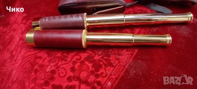 2бр здрави бронзови далекогледи