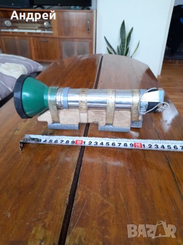 Стар уред за нощен лов,фенер, снимка 3 - Други ценни предмети - 32345429