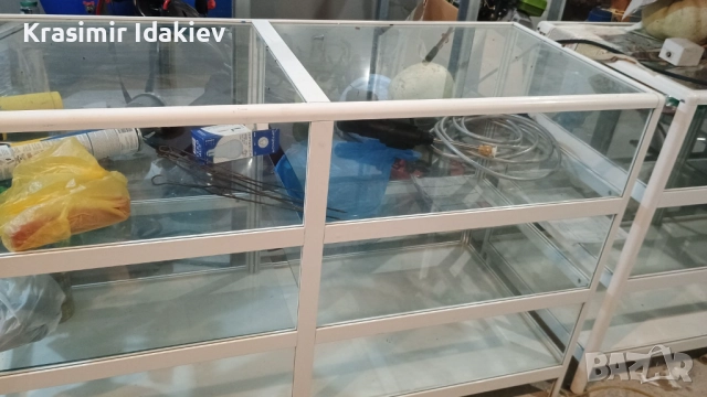 Стъклена витрина За магазин Стъклени шкафове с рафтове, снимка 3 - Витрини - 52578121