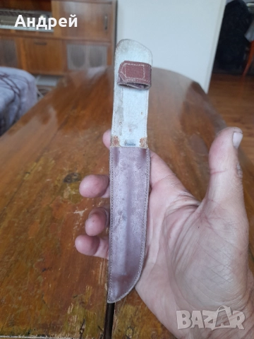 Стара кожена кания за нож #22, снимка 4 - Други ценни предмети - 52067939