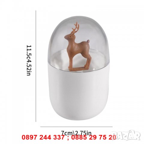 Кутия за съхранение на клечки за уши - код 2538, снимка 4 - Други - 28267529