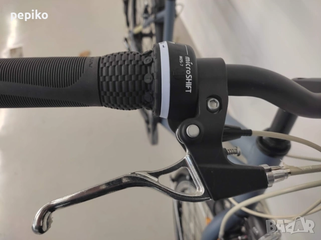 Продавам колела внос от Германия алуминиев градски велосипед BTWIN HOPRIDER 100 28 цола, снимка 11 - Велосипеди - 53451397