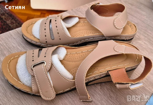 Продавам нови дамски сандали №41, снимка 1