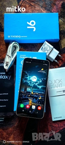 SAMSUNG GALAXY J6 DUOS GOLD-Перфектно състояние.Пълен комплект , снимка 3 - Samsung - 53022946